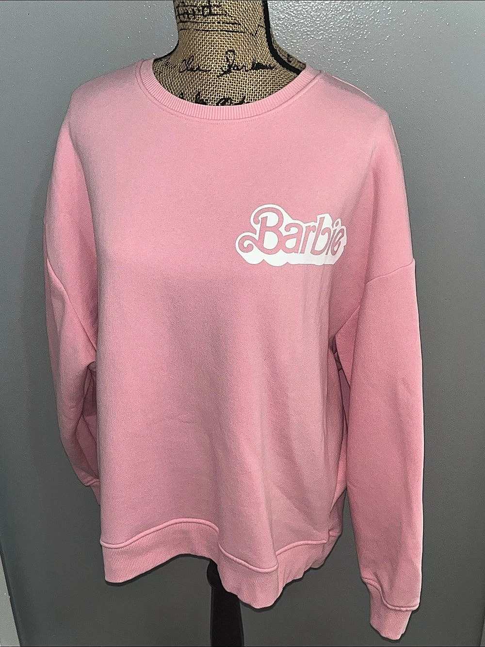 Barbie Pink Graphic Sweatshirt